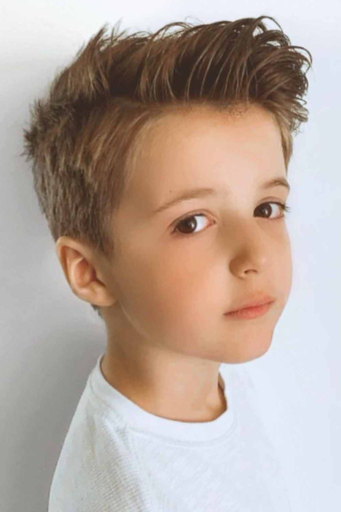 Spiked Mohawk-Inspired Hair