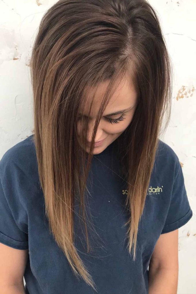 Balayage Long Bob