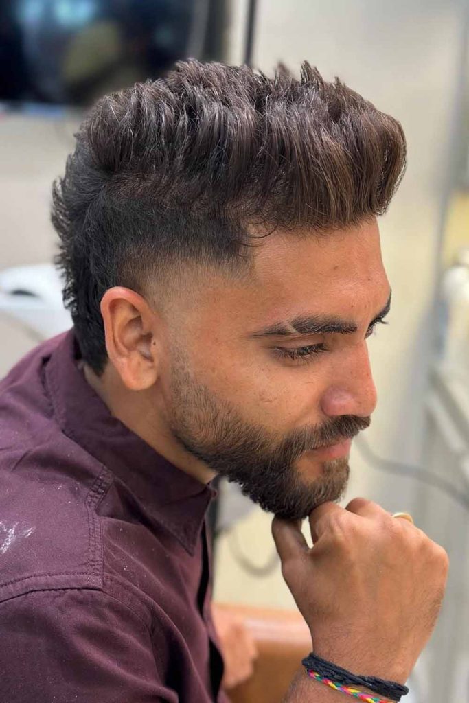 Mid Taper Modern Mullet