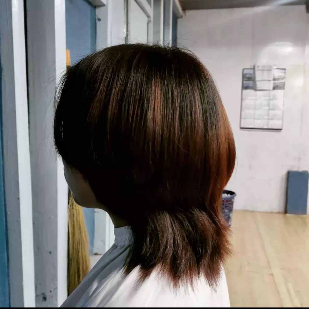 Korean Low Wolf Cut