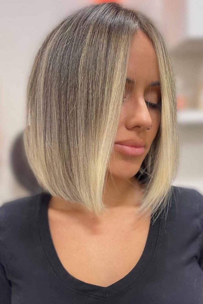 Blonde Balayage Short Hair