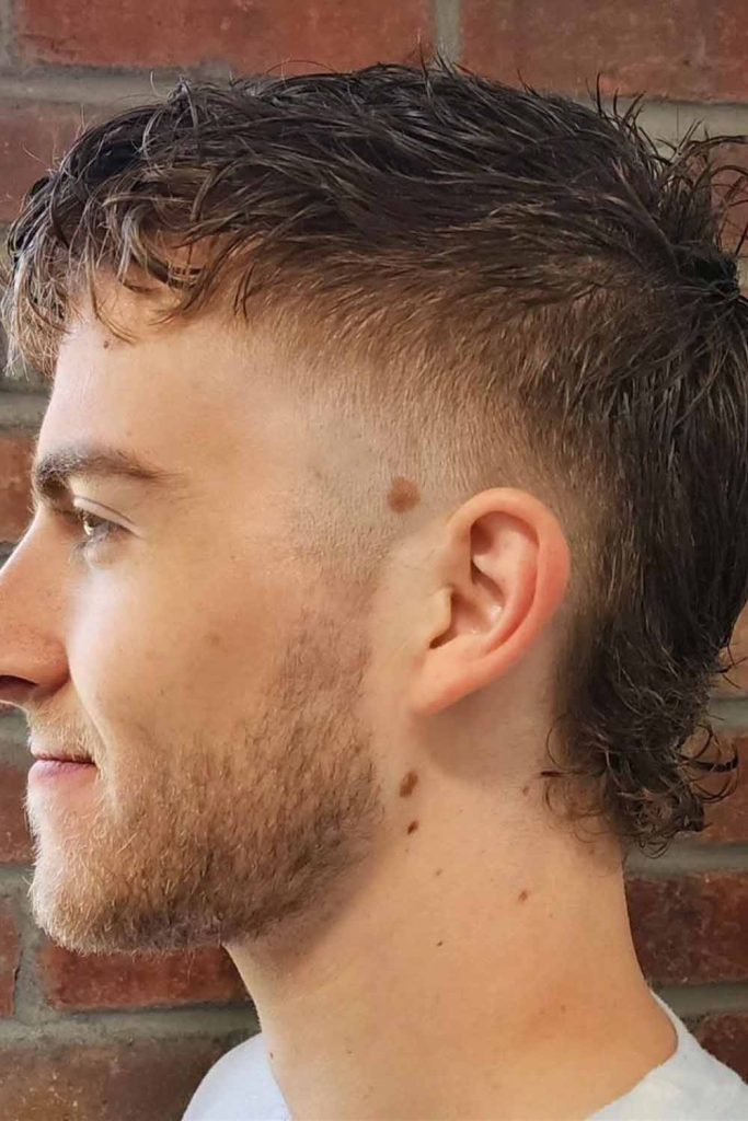 Short Fade Modern Mullet