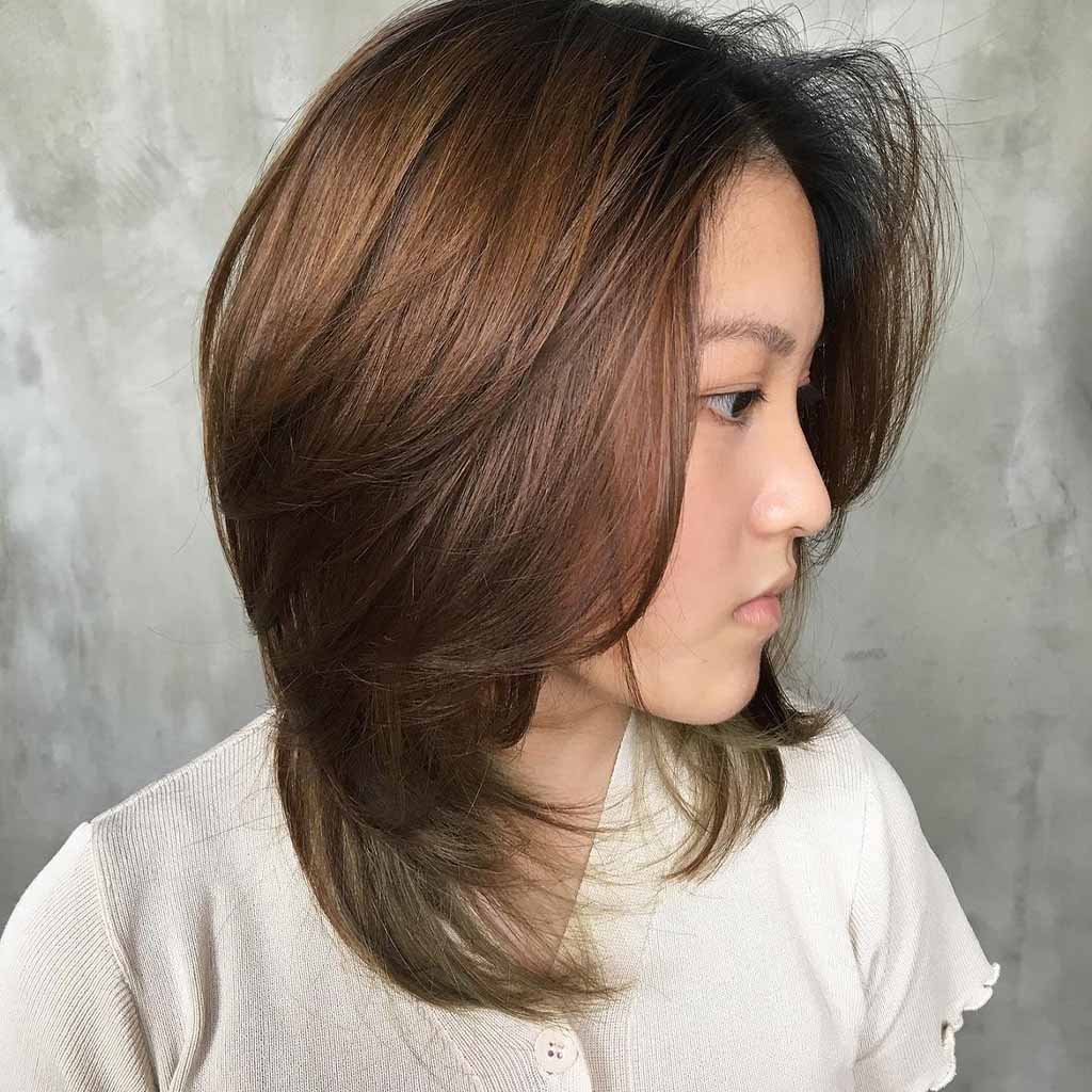 Soft Medium Layered Wolf Cut