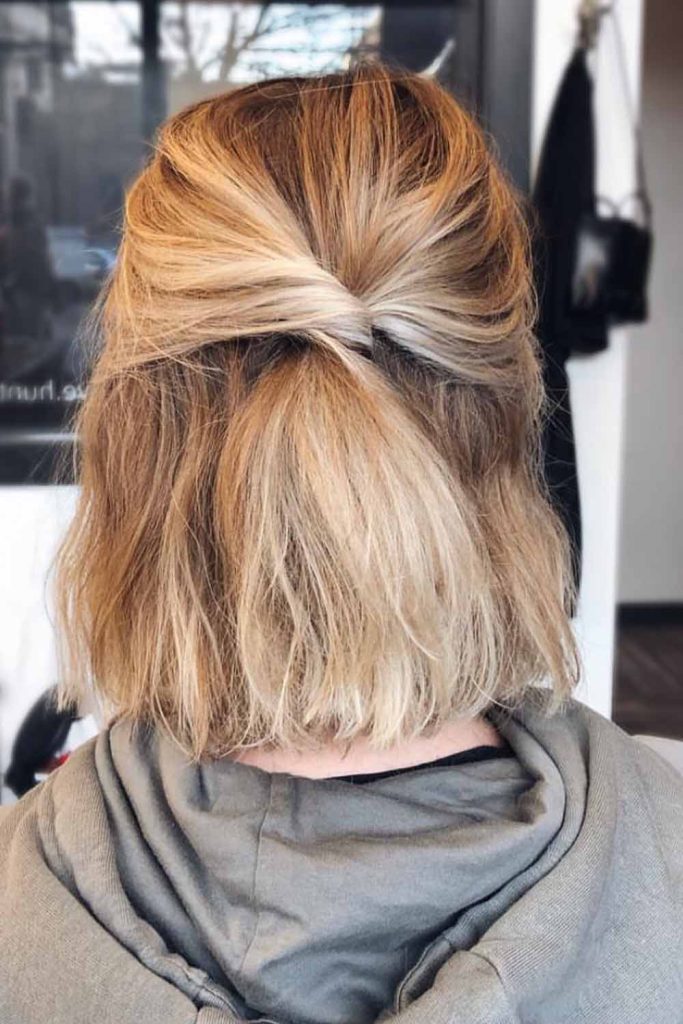 Casual Half-Up Twist