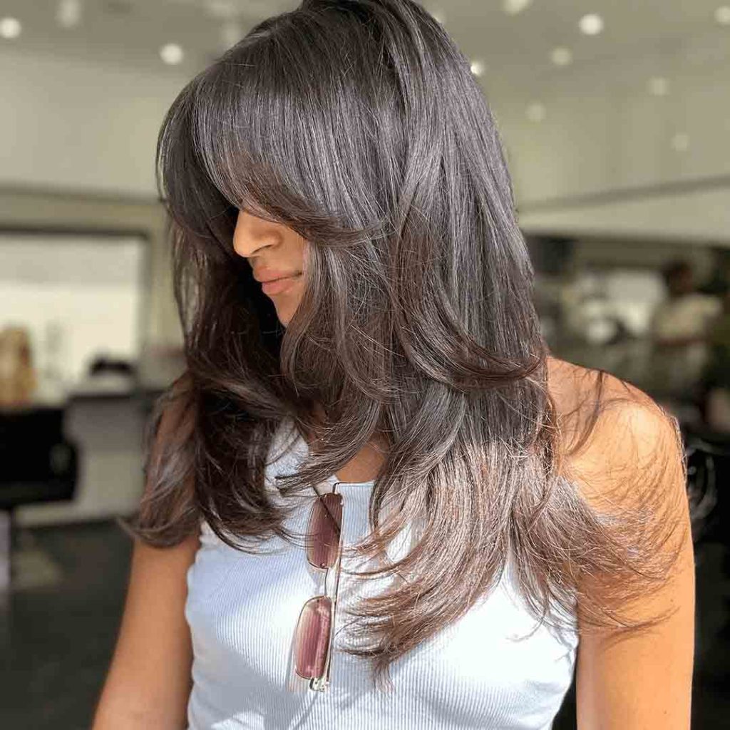 Stunning Wolf Cut for Straight Long Hair
