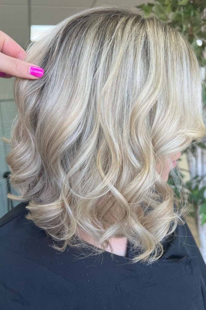 Short Hair With Wavy Ends