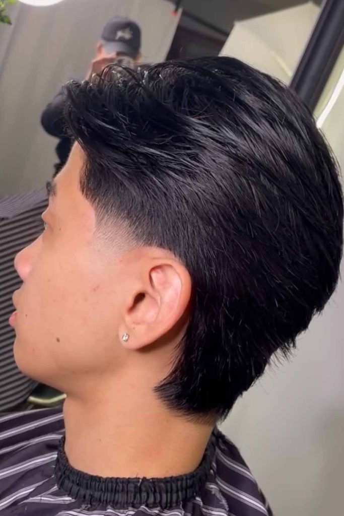 Flow Cut With Textured Mullet