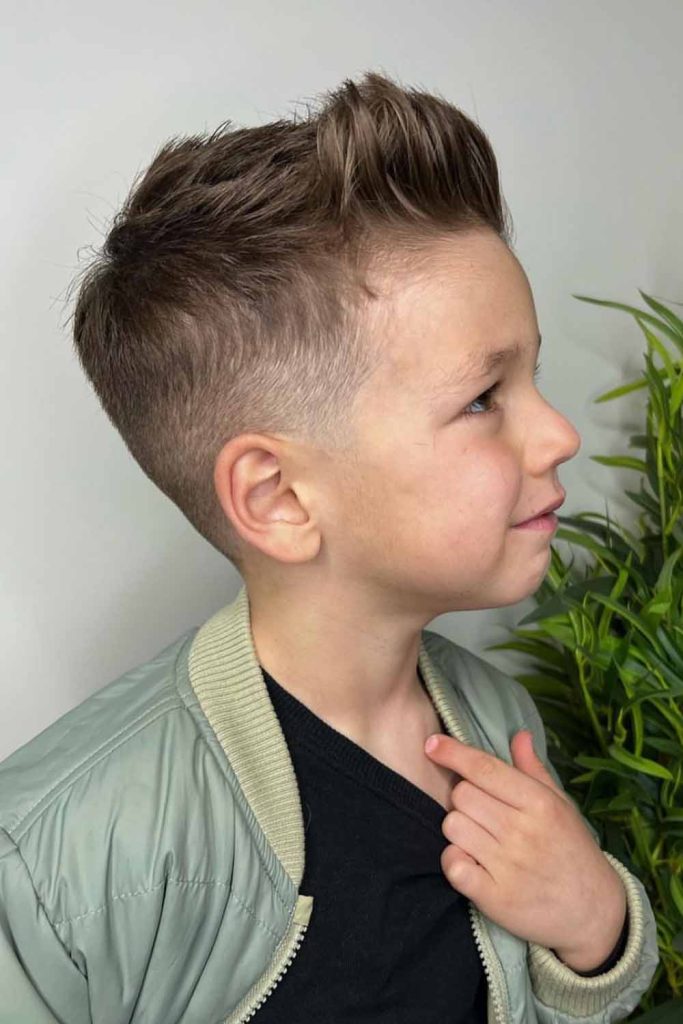 Spikey Faded Undercut