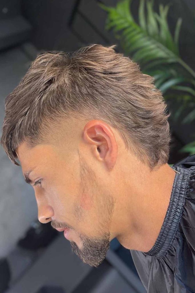 Taper Fade Mullet