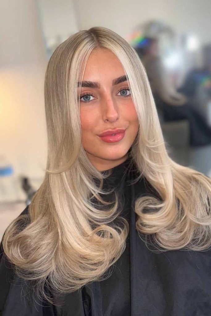 Beachy Blonde Waves With Low Lights for Depth